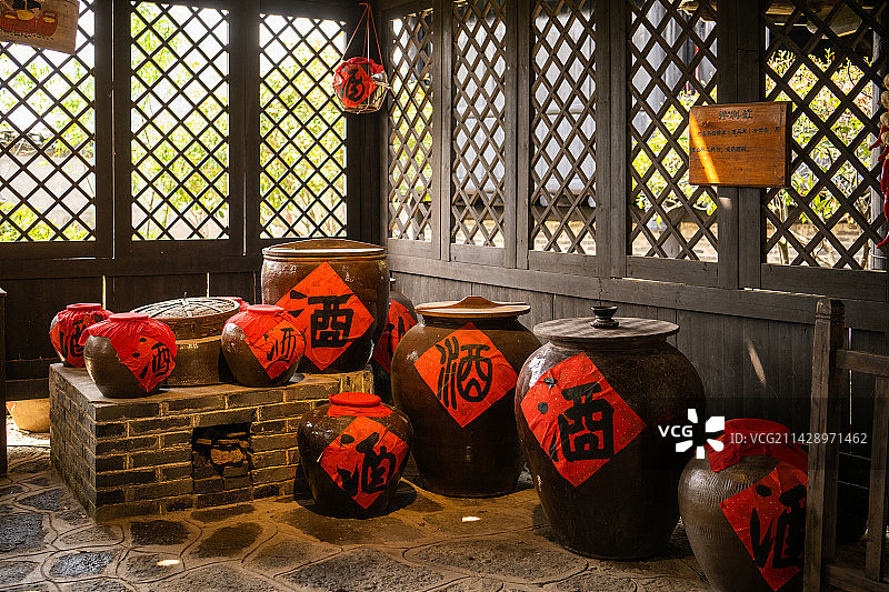 酒缸图片素材