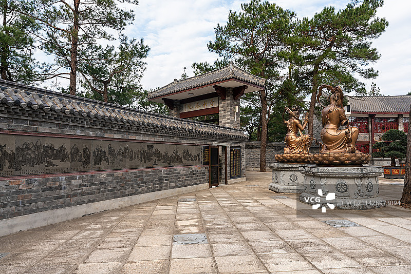 湖南南岳衡山金刚舍利塔院图片素材