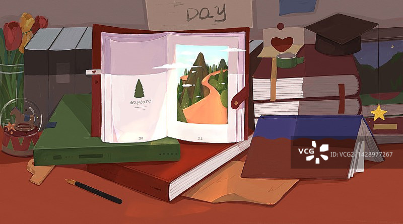 读书日图片素材