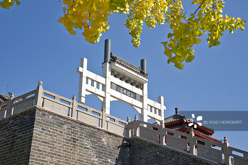 正谊明道牌坊图片素材