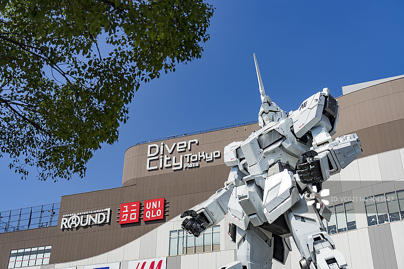 东京台场的高达图片素材