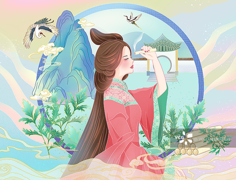 艾灸艾柱艾草图片素材