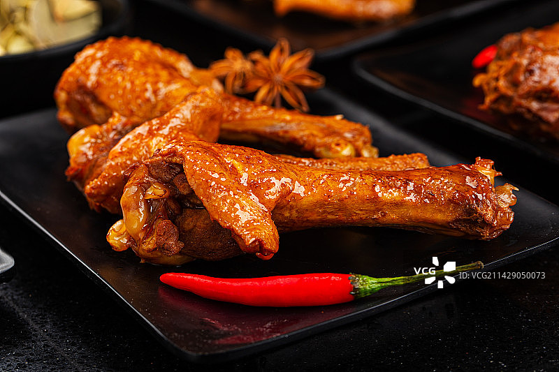 鸭翅根图片素材