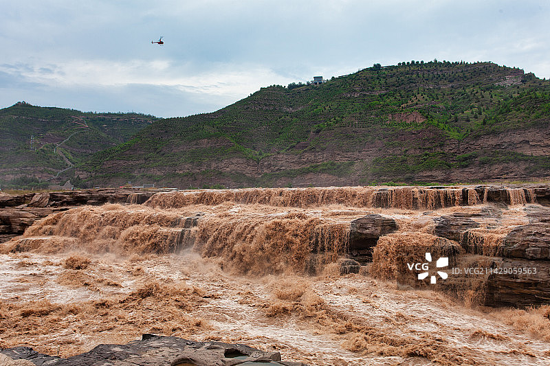黄河壶口瀑布景区图片素材