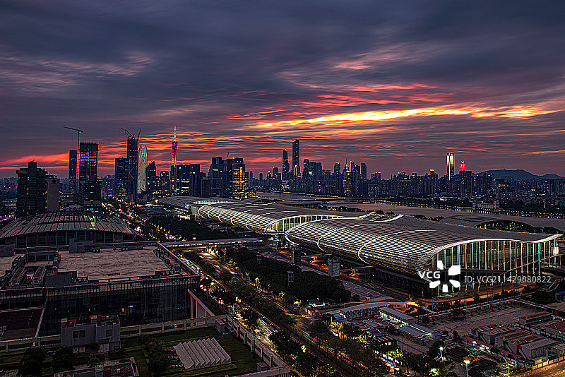 广州琶洲会展中心图片素材