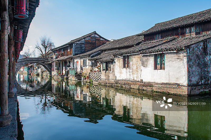 绍兴 阳明故里 越城区 江南水乡建筑 江南民居 水乡古镇图片素材