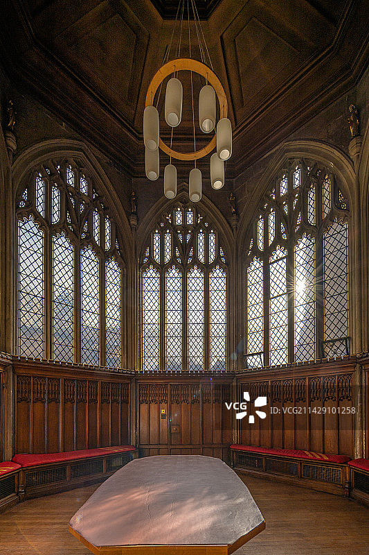 英国曼彻斯特大教堂室内图片素材