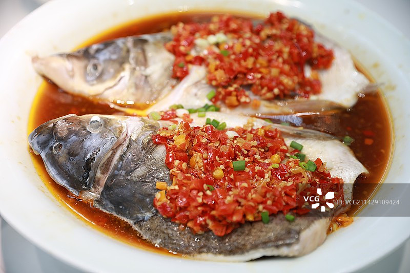 剁椒鱼头图片素材