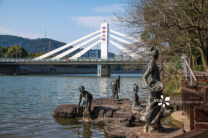 诸暨西施故里图片素材