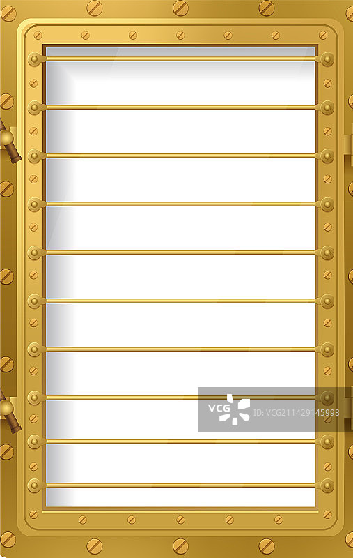 金色逼真相框图片素材