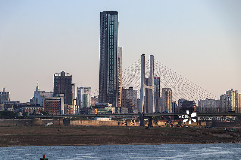 城市天际线风光图片素材