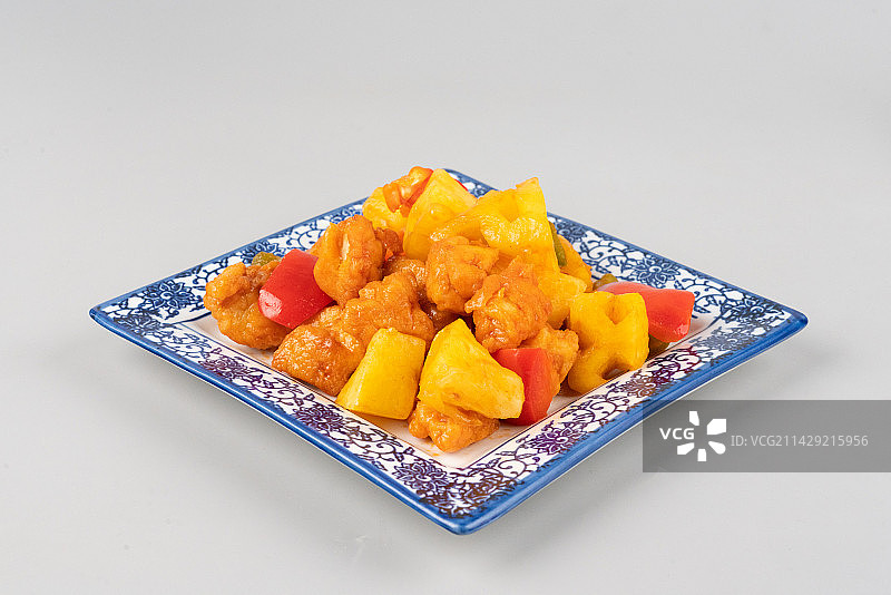 菠萝咕咾肉图片素材