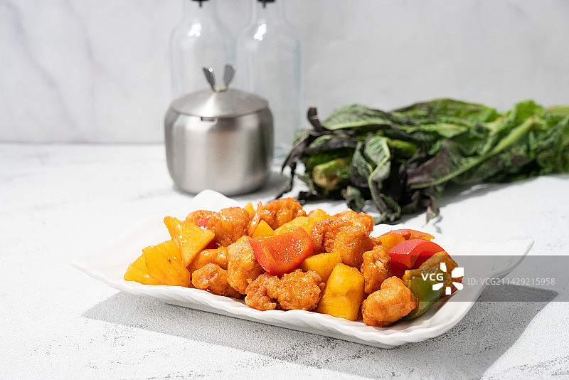 菠萝咕咾肉图片素材