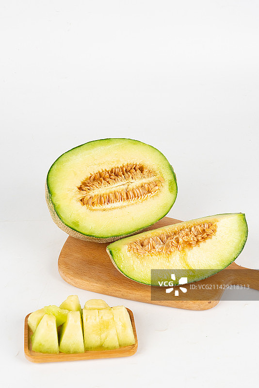 网纹瓜蜜瓜图片素材