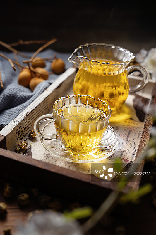 菊花茶图片素材