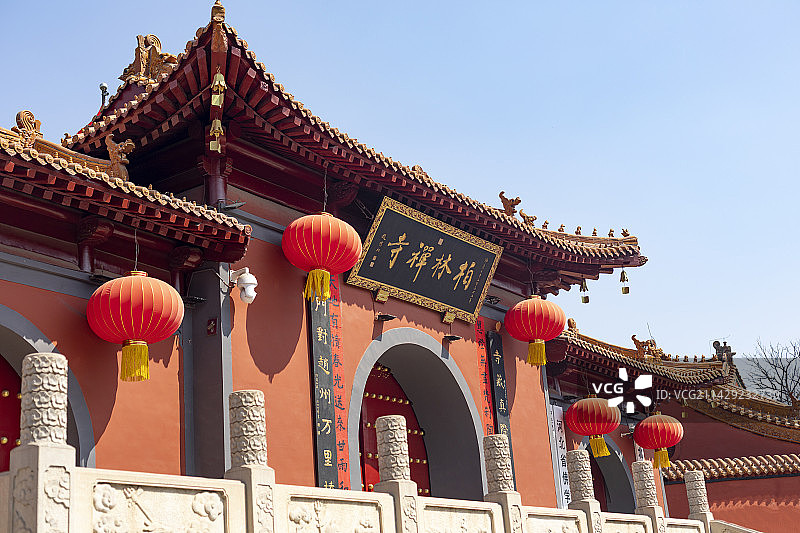 赵县柏林禅寺图片素材