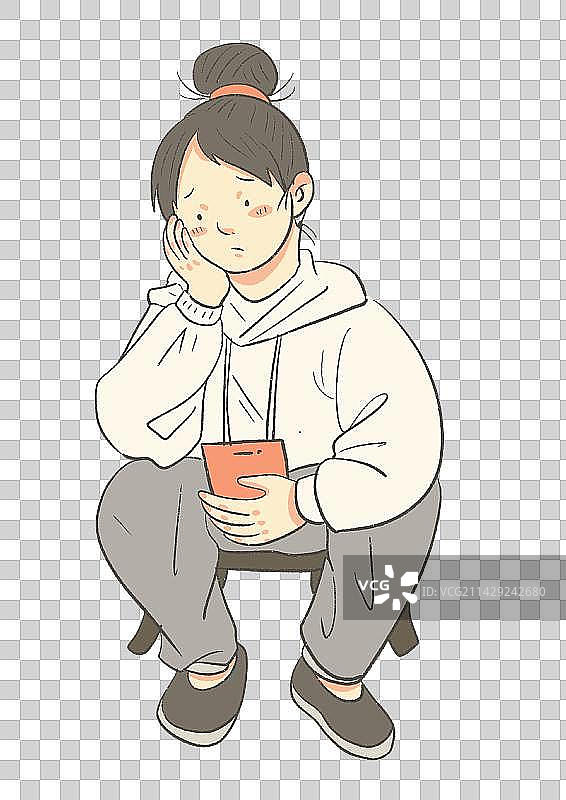 在人生的十字路口迷惘图片素材