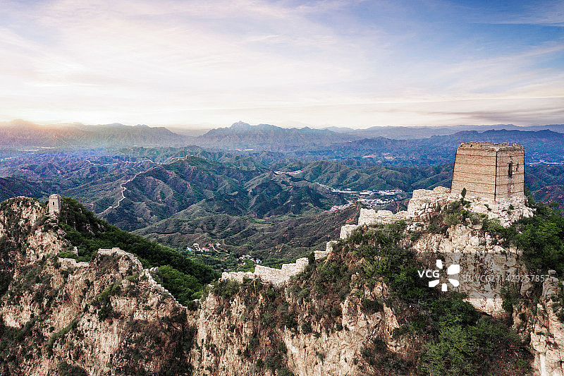 北京古北口司马台长城图片素材