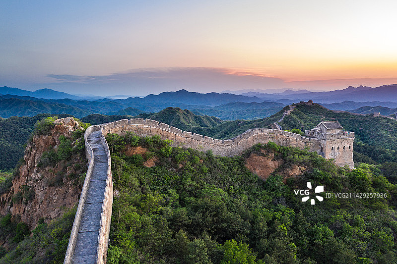 八达岭长城图片素材