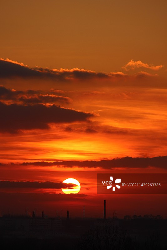 夕阳图片素材