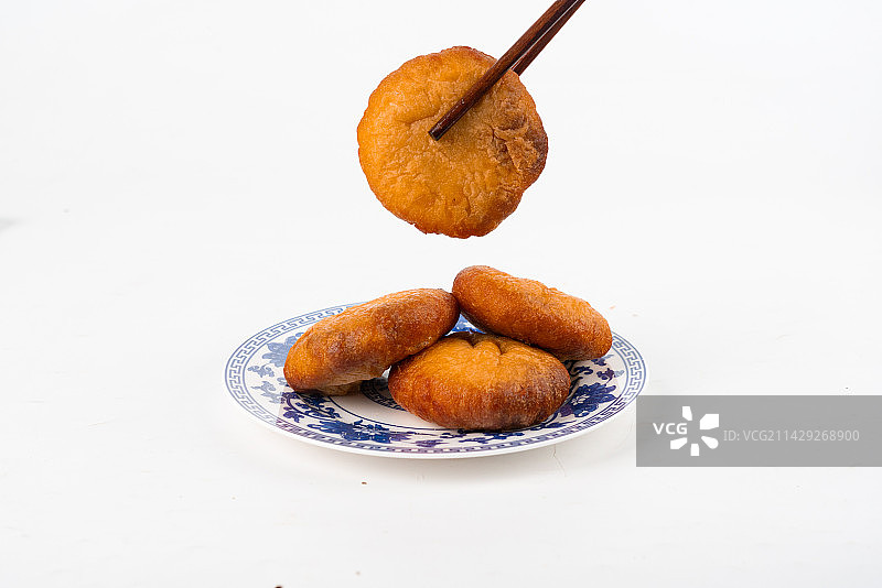 炸油糕图片素材