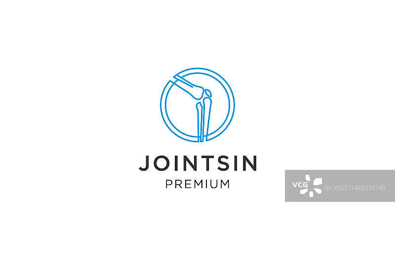 膝关节标志图片素材