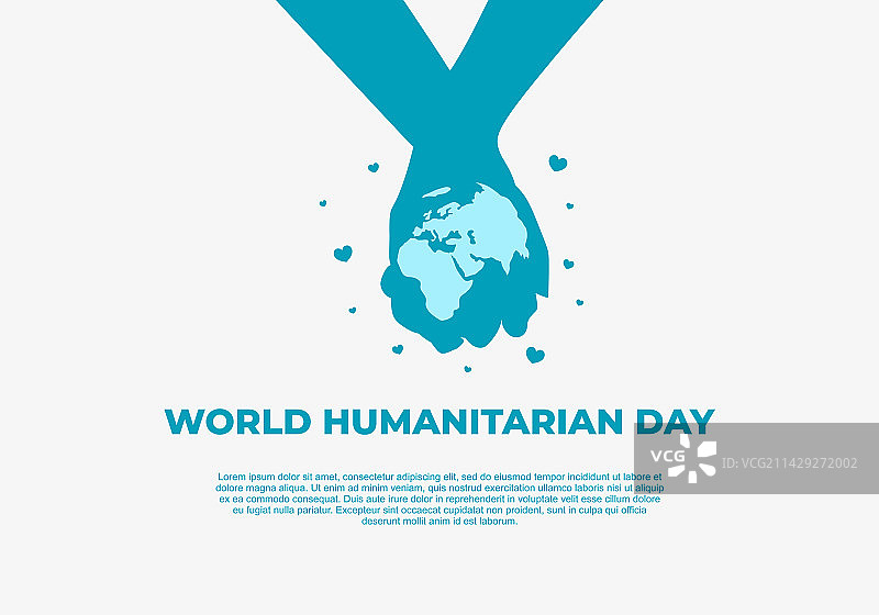世界人道主义日banner图片素材