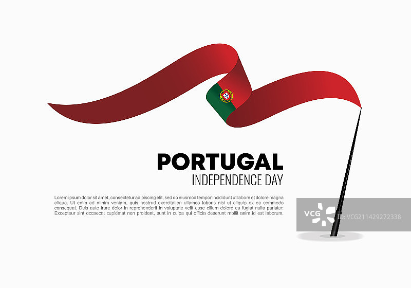 葡萄牙独立日背景banner图片素材