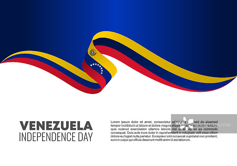 委内瑞拉独立日背景banner图片素材