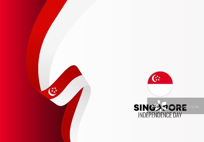 新加坡独立日背景banner图片素材