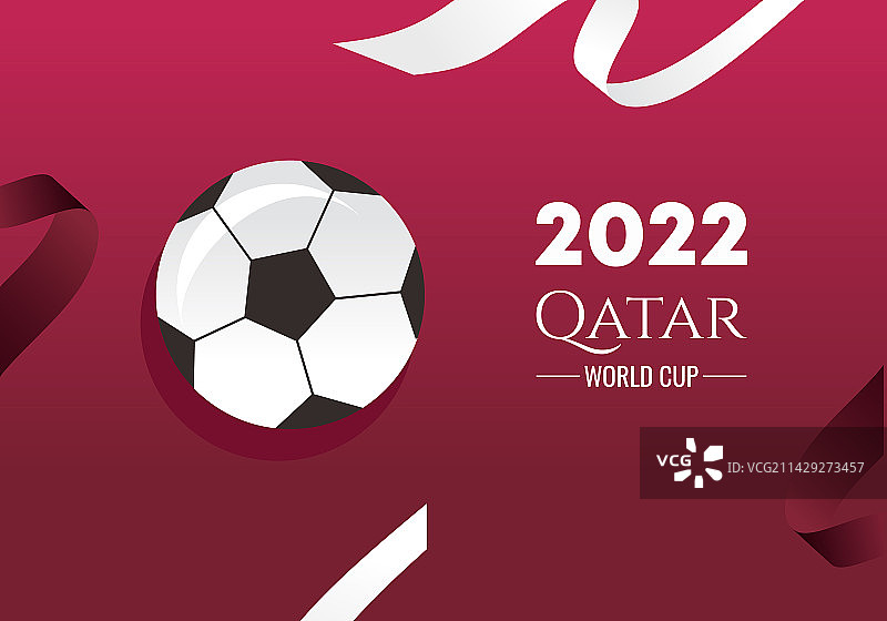2022年卡塔尔世界杯足球锦标赛图片素材