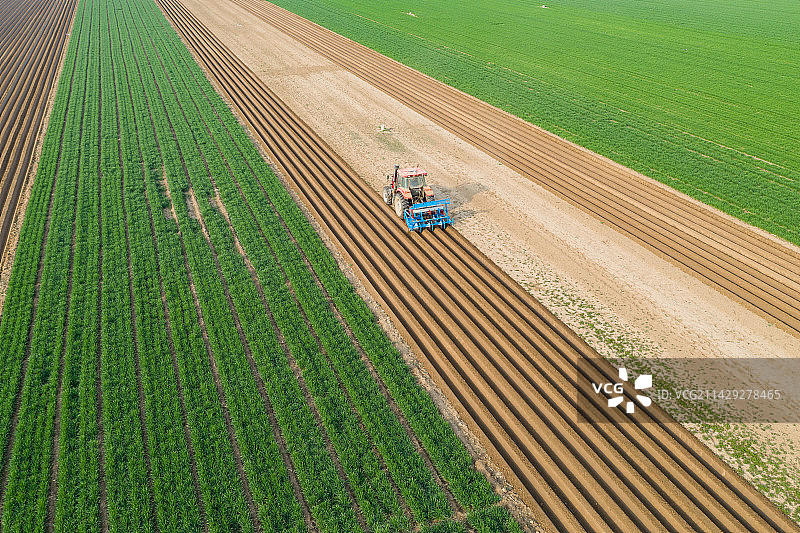 山东广饶：科技赋能春耕生产  打造智慧农业现代农业图片素材