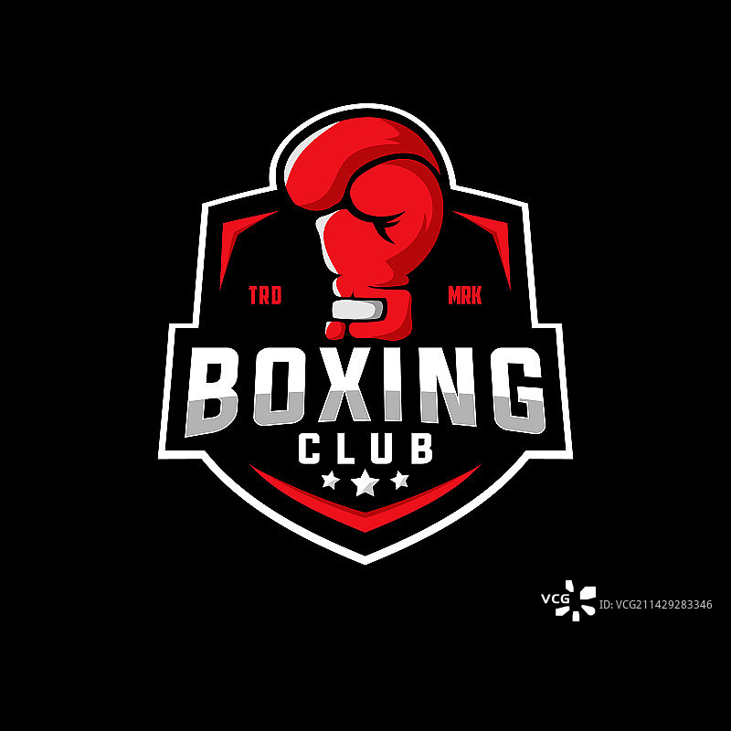 拳击运动图形模板图片素材