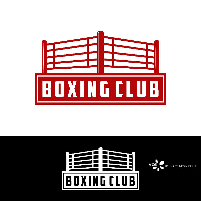 拳击运动图形模板图片素材