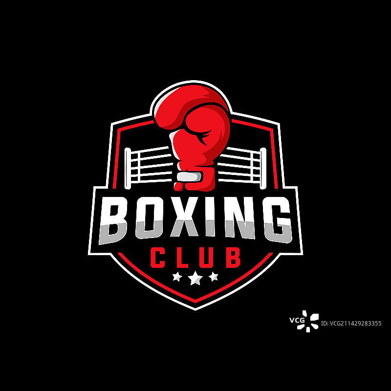 拳击运动图形模板图片素材