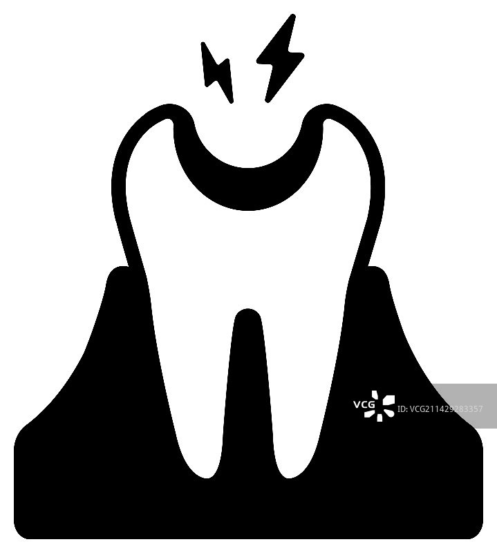 牙科保健相关图标：蛀牙图片素材