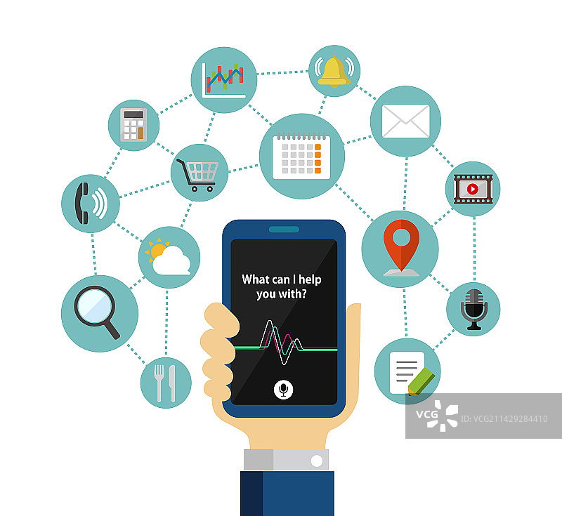 礼宾应用：个人语音助手图片素材