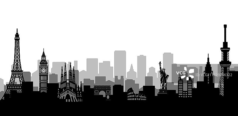 世界遗产著名地标建筑图片素材