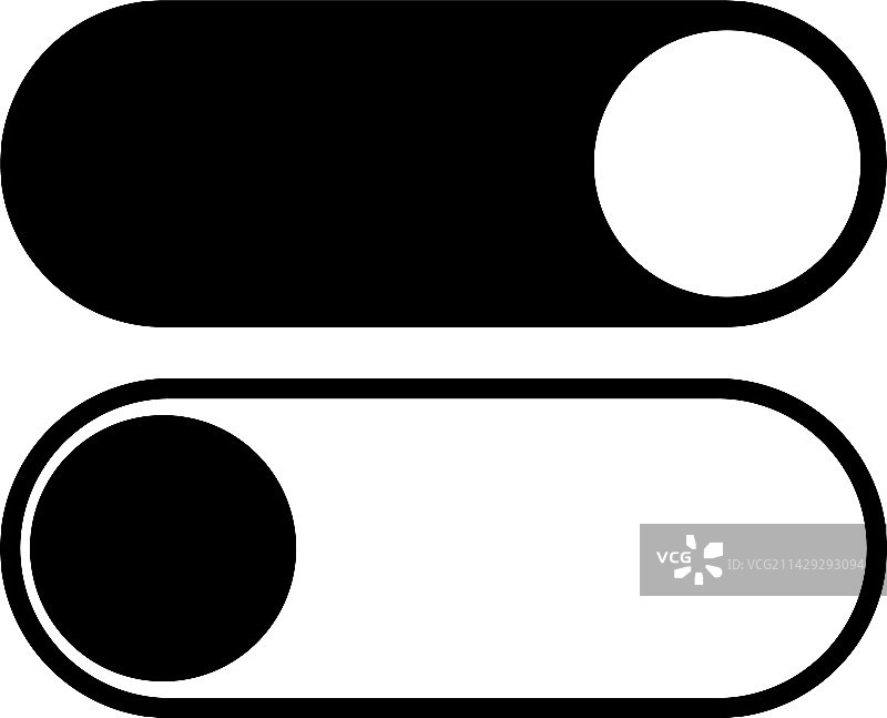 开启关闭按钮图标图片素材