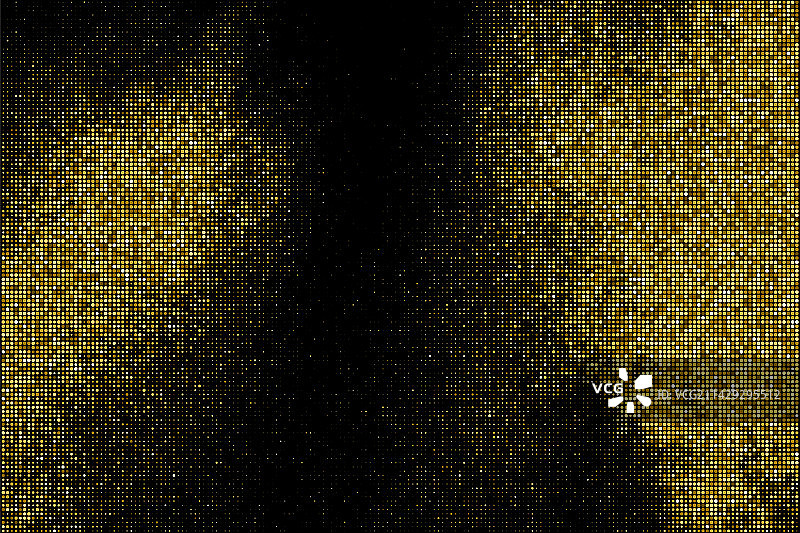 金色闪光半色调点缀背景图片素材