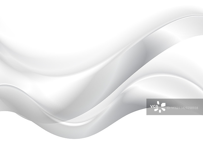 抽象平滑模糊灰色波浪背景图片素材