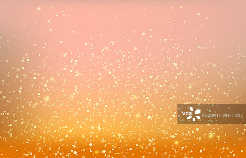 金色闪光星尘灯光图片素材