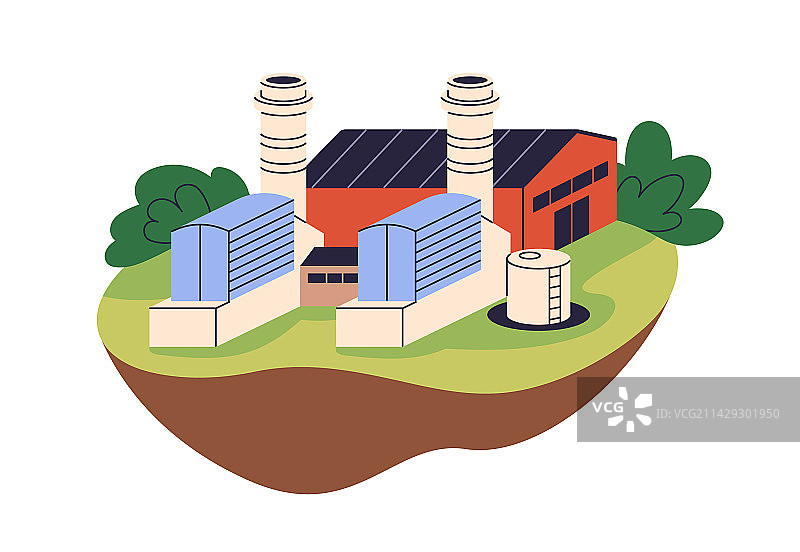 燃气发电厂图片素材