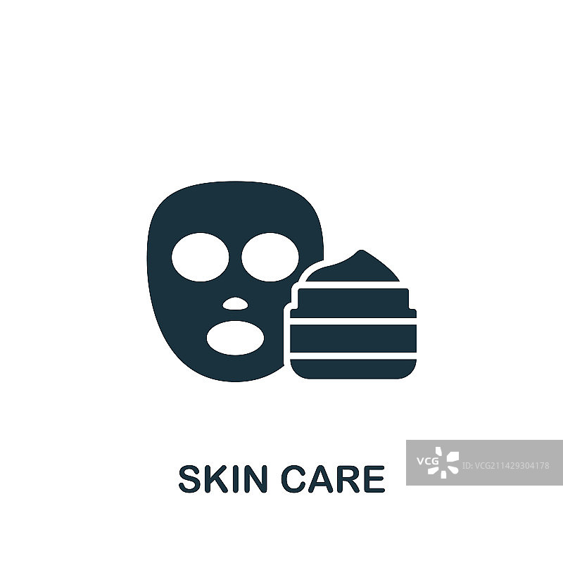 单色护肤图标图片素材