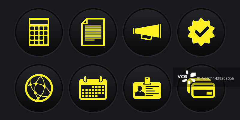 社交网络批准和复选标记图片素材