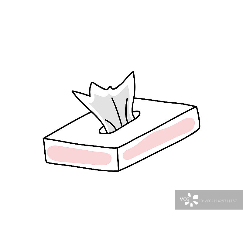 纸巾盒图片素材