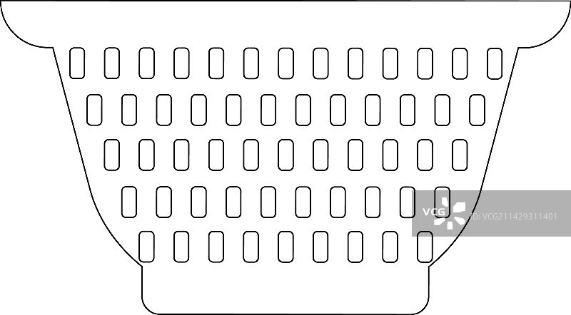 滤盆图标矢量图图片素材