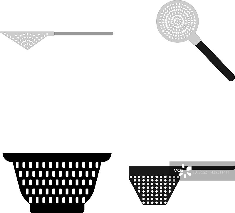 滤盆图标矢量图图片素材