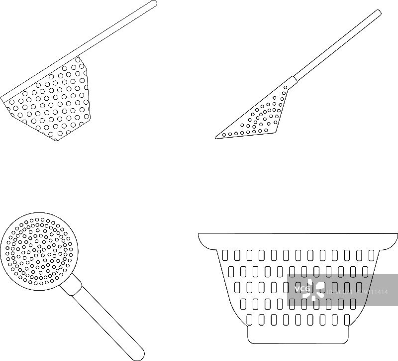 滤盆图标矢量图图片素材