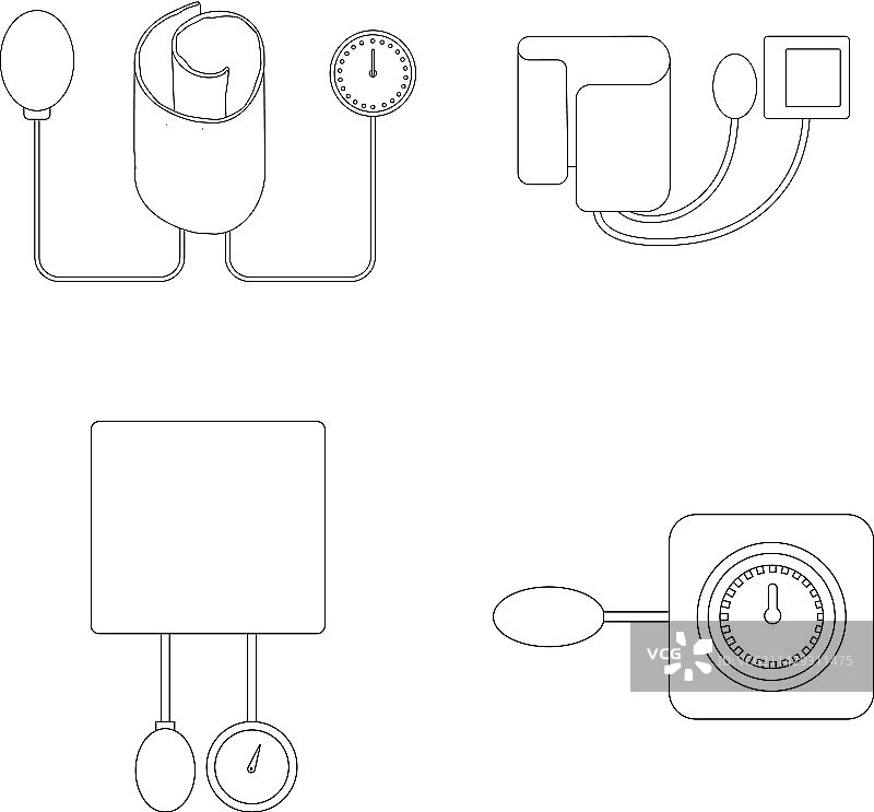 血压测量设备图标图片素材